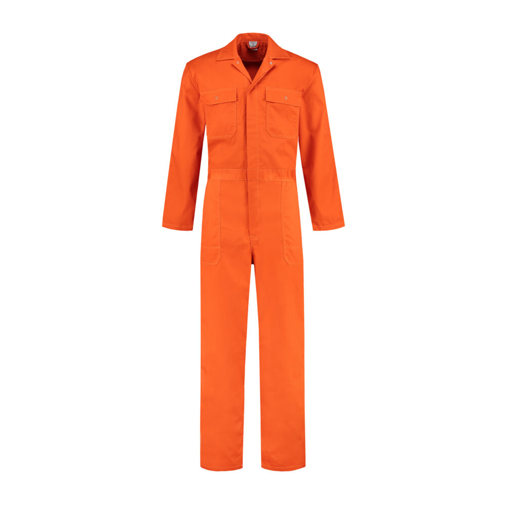 Kinderoverall polyester/katoen – Oranje